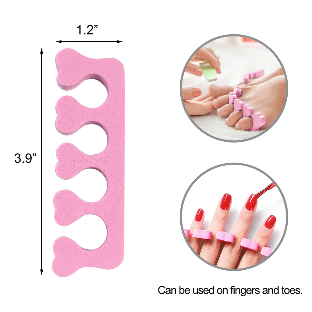 Quacc soft sponge finger separators for nail art