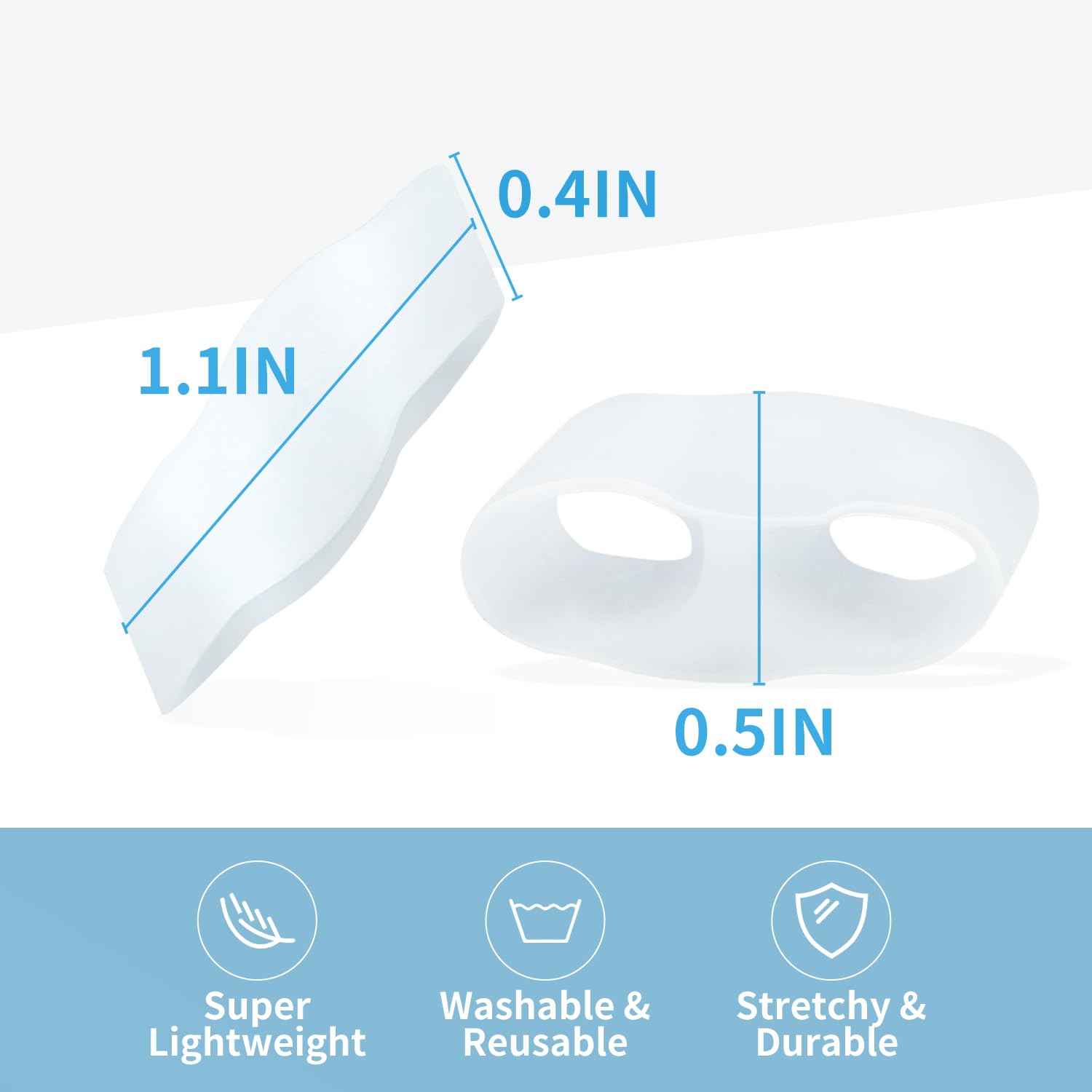 Zinyakon 12 pack toe corrector packaging