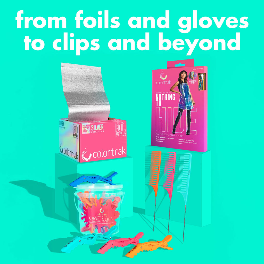 Full packaging view of the premium textured hair coloring supplies for professional salon use.
