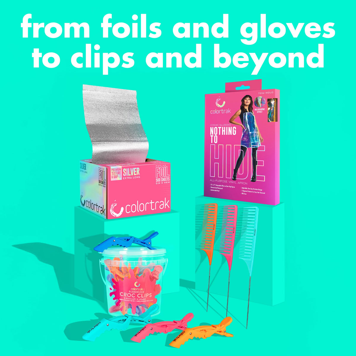 Full packaging view of the premium textured hair coloring supplies for professional salon use.