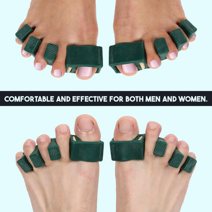 Side profile of PrimalStep soft silicone toe spacers