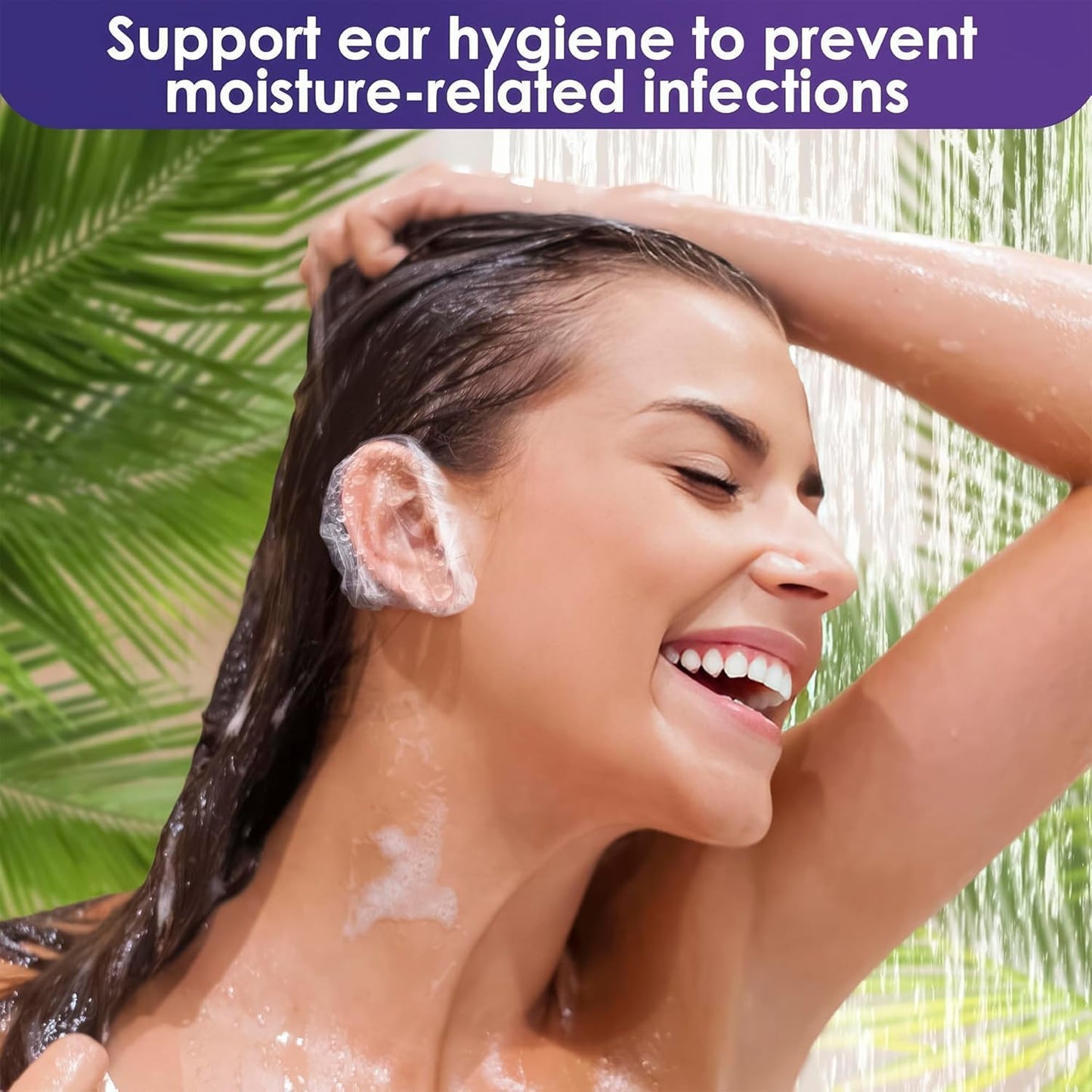 Waterproof ear protection for salon and home