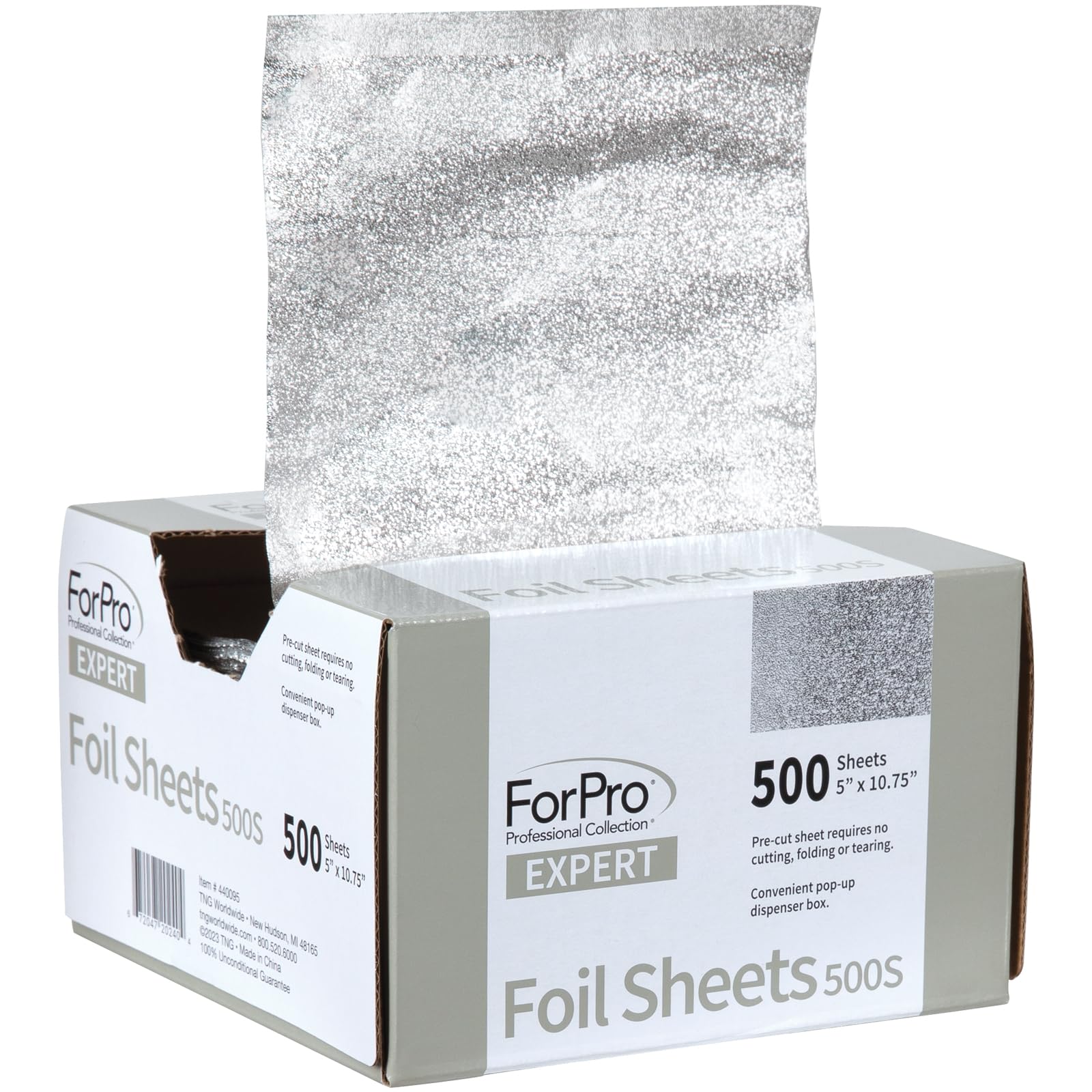 ForPro foil sheets pop-up dispensing feature