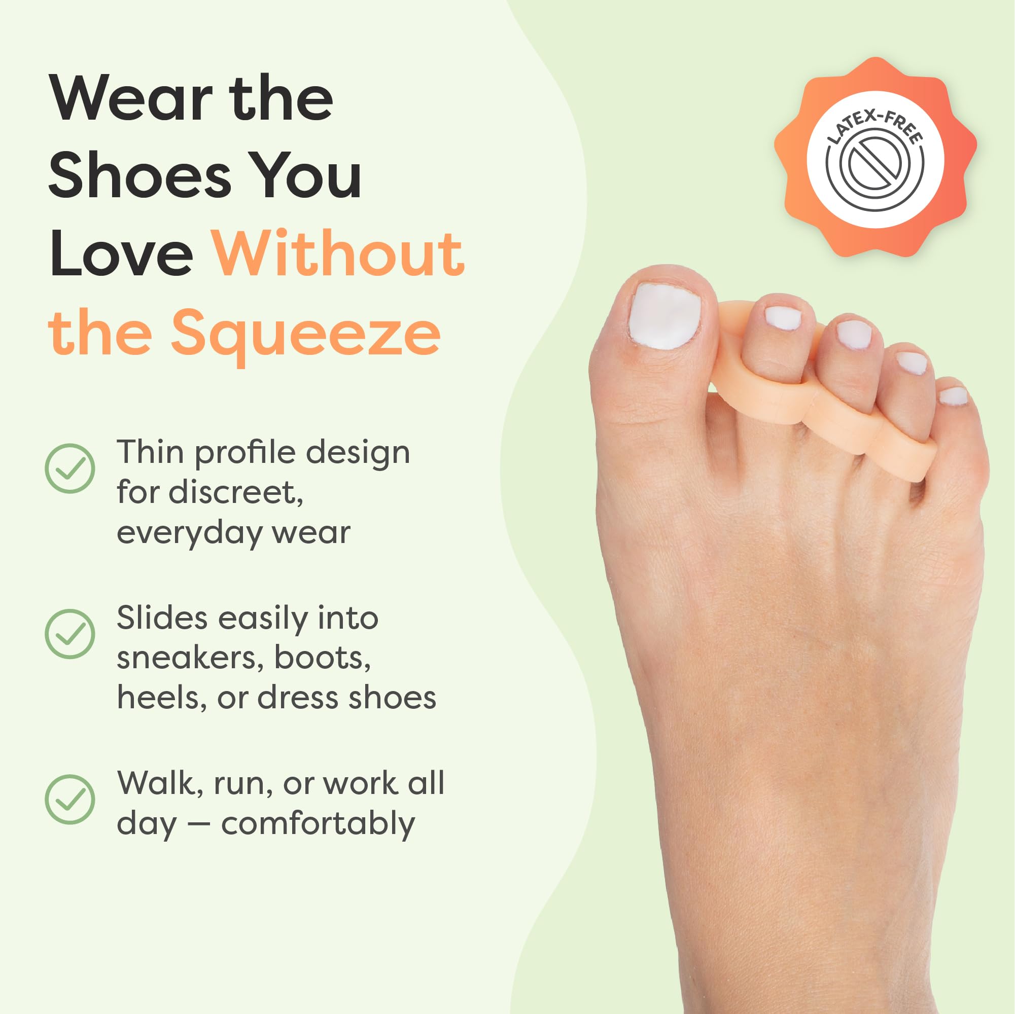 ZenToes 4 pack hammer toe straightener in packaging