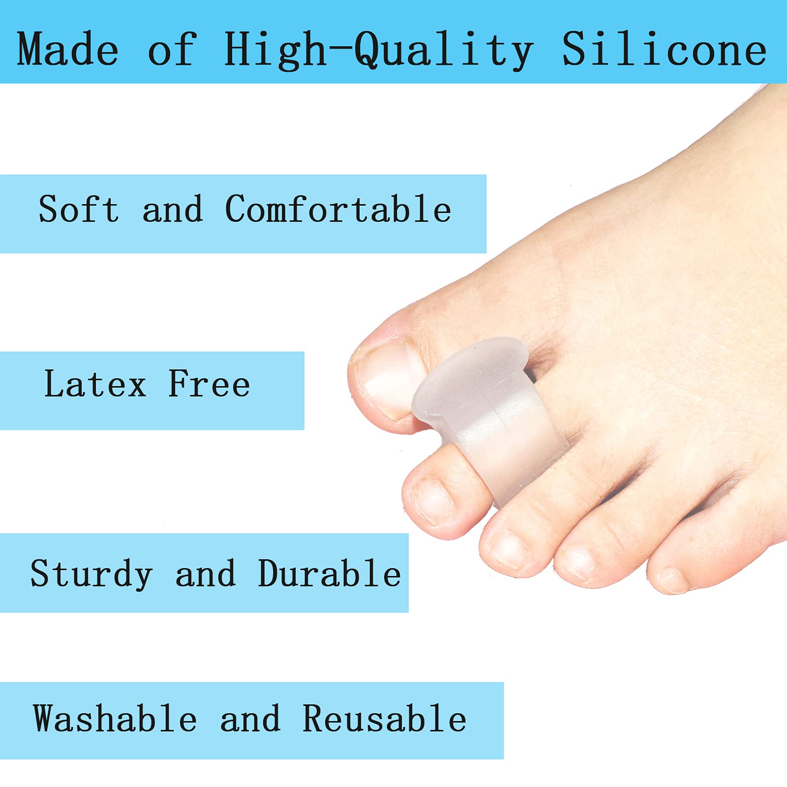Usage demonstration of single loop toe corrector