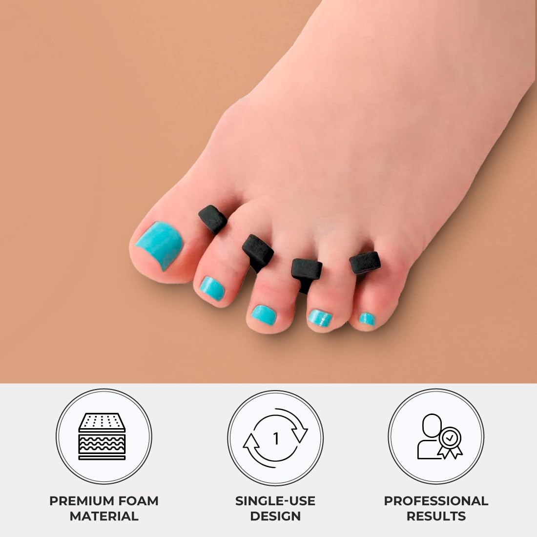ForPro Sole Toe Separators in professional packaging