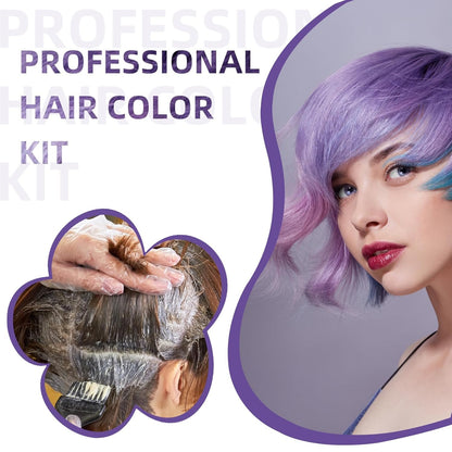ROOHUA 12 piece salon set showing high grip hair sectioning clips and protective ear muffs