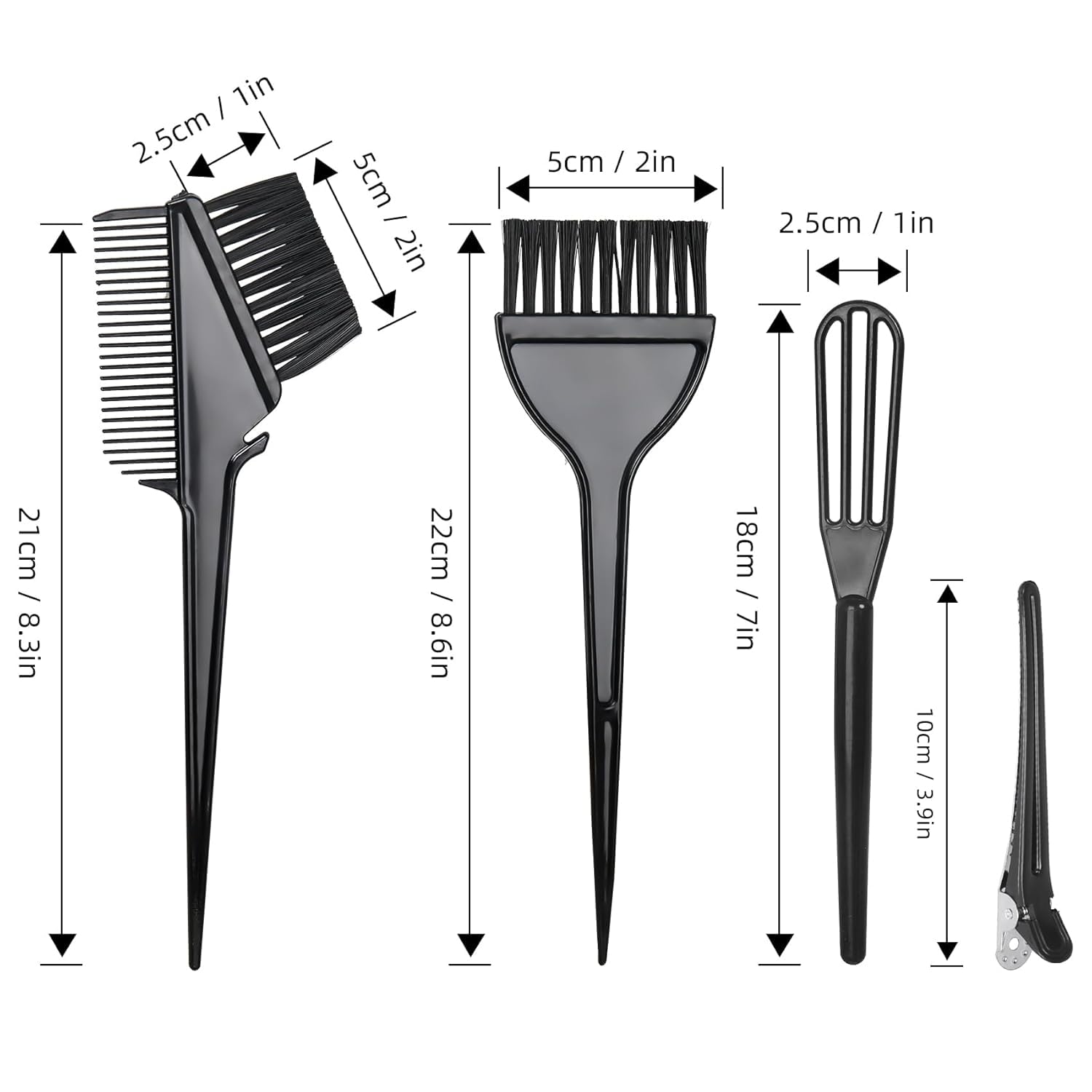 ROOHUA DIY hair color tools showcasing the flat folded space saving silicone mixing bowl