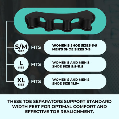Side profile of Vyce PrimalStep toe straighteners