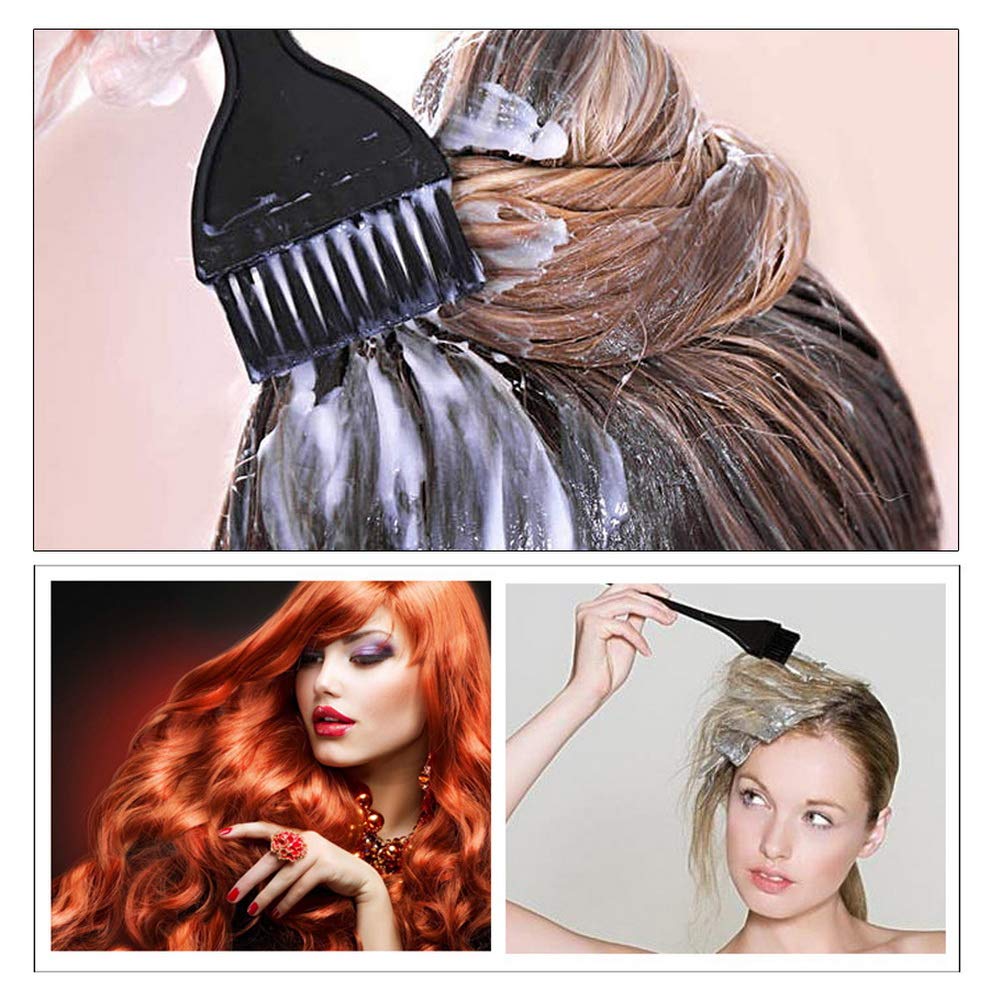 Full packaging contents of the Pimoys six piece imported hairdressing tint tool set