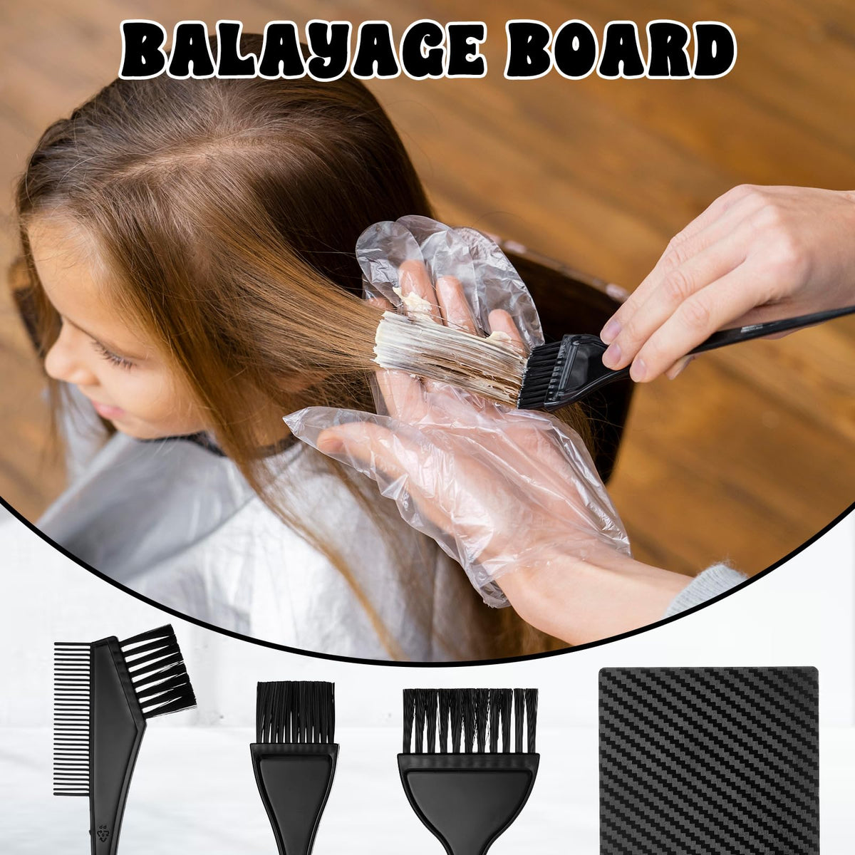 Complete four piece portable hair foiling kit laid out for home and salon setups.