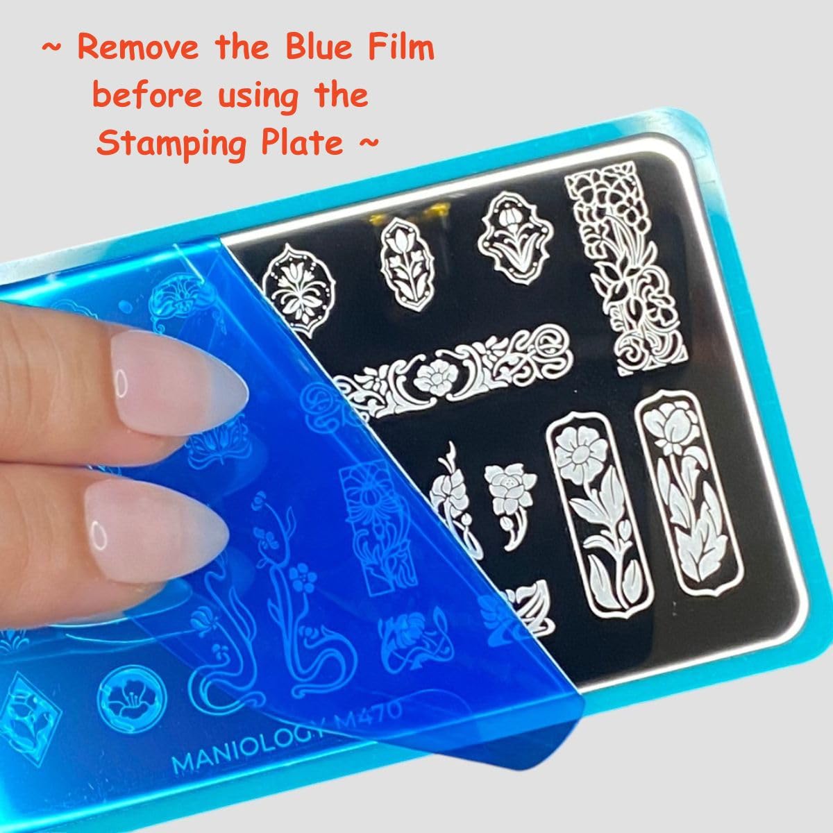 Maniology antique swirl nail stamping tool for professional DIY art