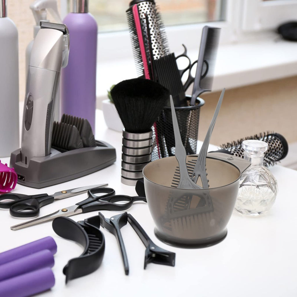 Healifty hair coloring applicator set showing the smooth finish and ergonomic design of the professional hairdressing tools.