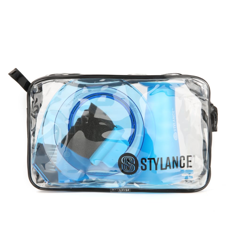 Stylance eco-friendly hair coloring tools close up on durable brush bristles