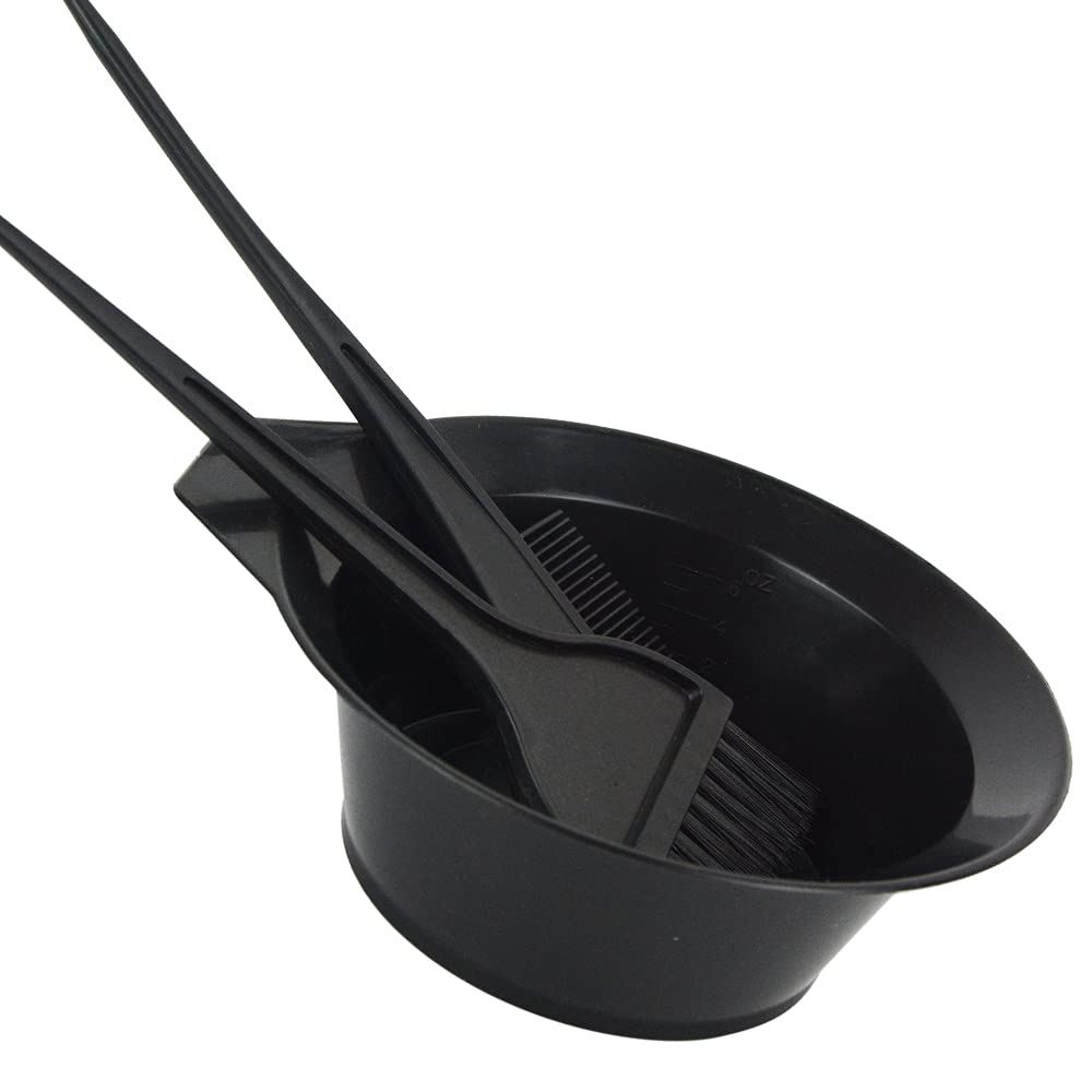 Yantaisiyu professional salon hair coloring tool set arranged neatly together to demonstrate home care utility.