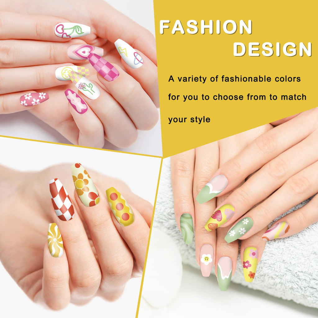 Professional salon quality nail art templates by Whaline