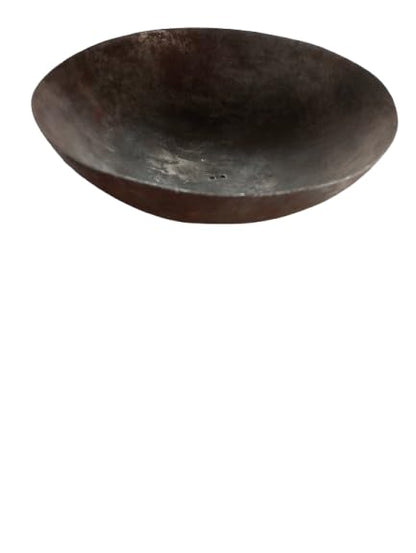 Shivanya store solid iron tempering bowl multi purpose utility view