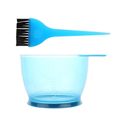 Two-piece reusable hair tinting kit for salon and DIY home hair coloring.