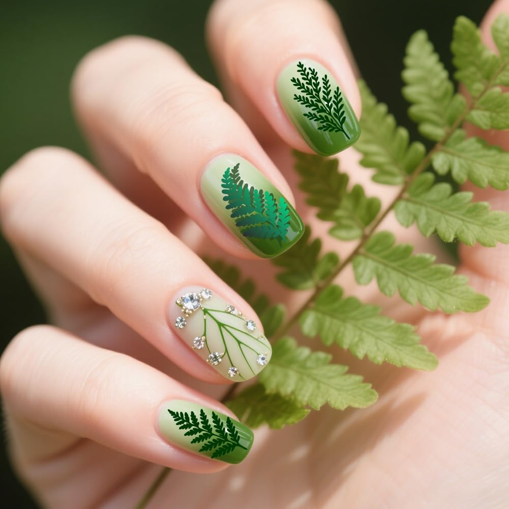 PH PandaHall nature-themed manicure art templates showcasing the variety of tulip and rose patterns for professional salon use.