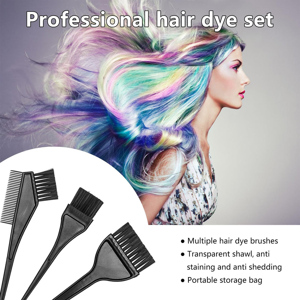DINTSTYLE hair highlighting frosting cap with plastic hook needles for precision home bleaching.