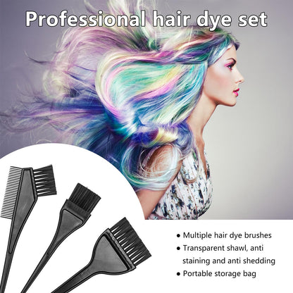 DINTSTYLE hair highlighting frosting cap with plastic hook needles for precision home bleaching.