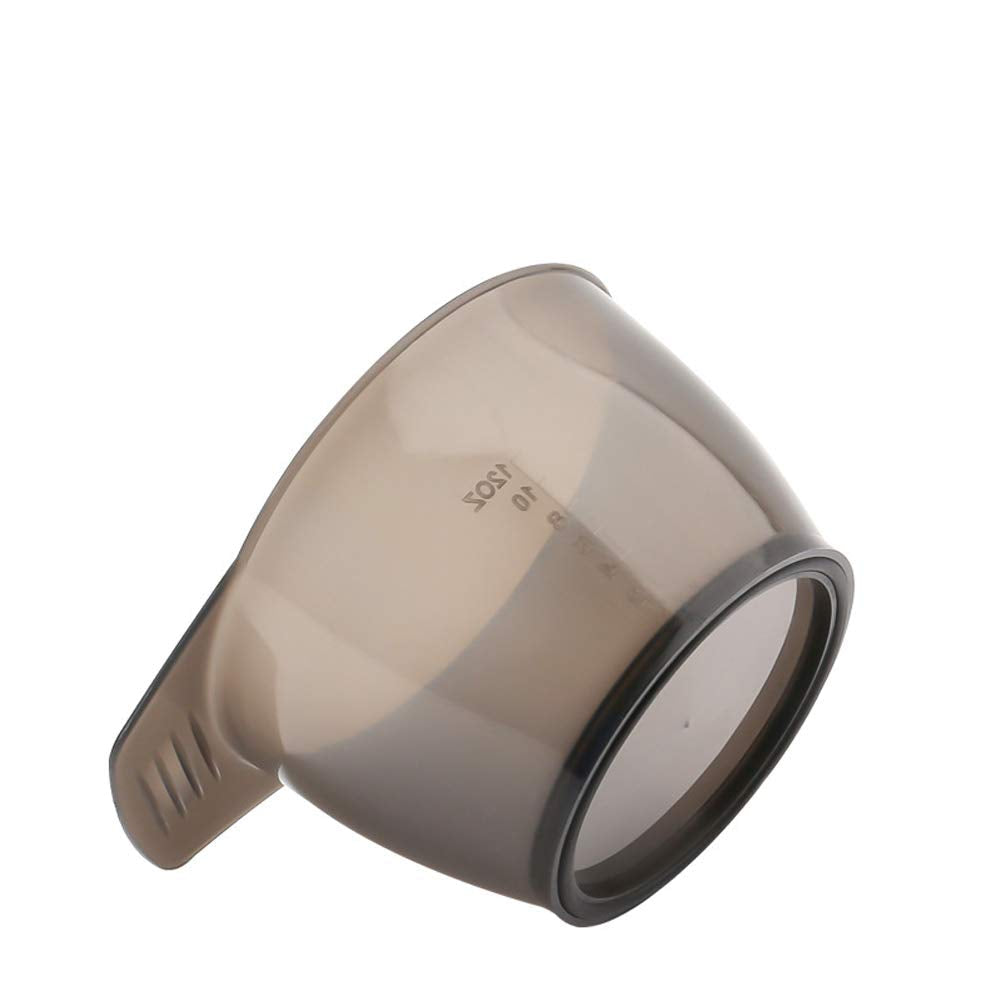 Premium plastic tint bowls with anti-slip handle for professional salon use.