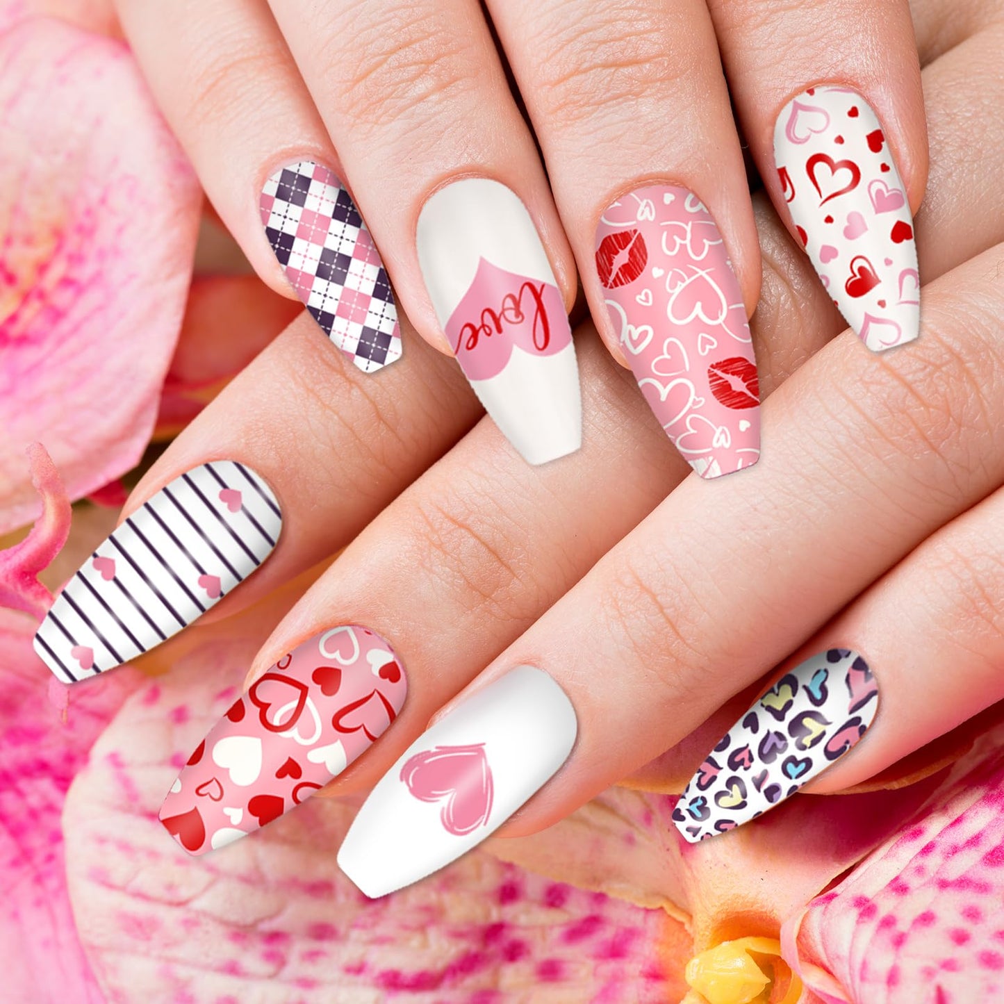 Stainless steel material texture of nail art stamping templates
