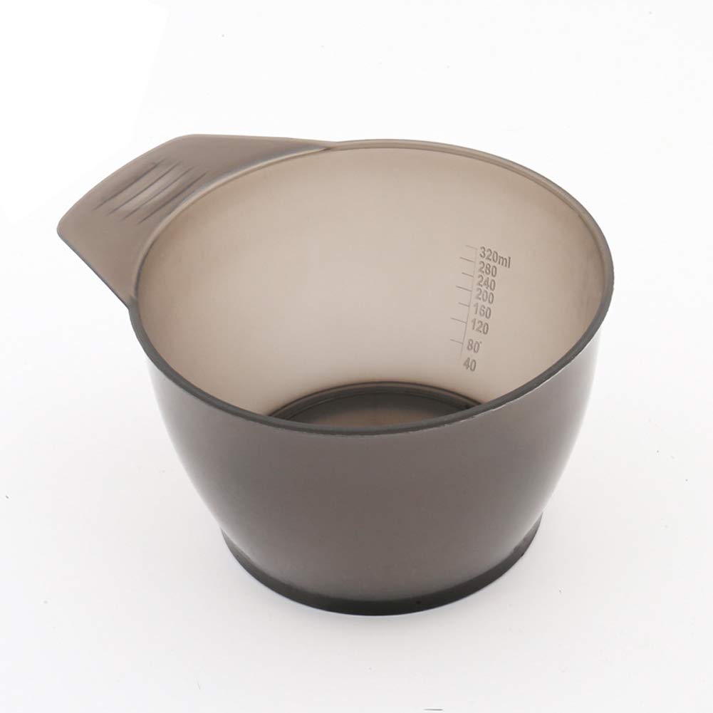 Durable lasenersm hair treatment and oil mixing bowls showcasing the easy grip design.