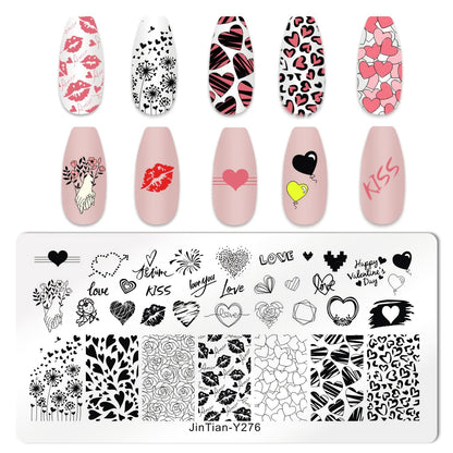 Silicone stamper and scraper tool for nail art application