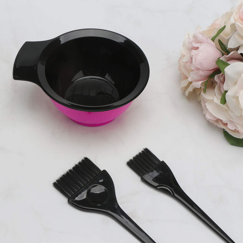 Segbeauty stackable professional hair coloring kit accessories stored efficiently on a vanity.