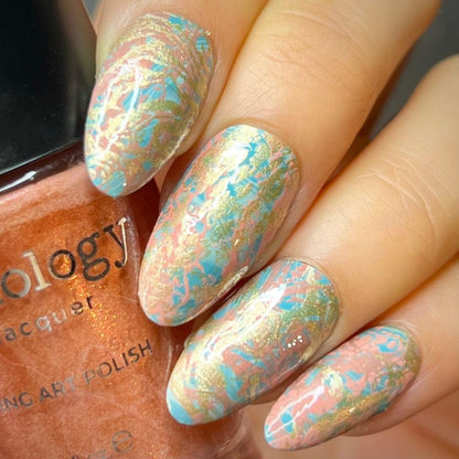 Rectangular Maniology nail art tool for DIY manicures