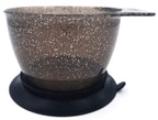 Colortrak professional salon tint bowls featuring detachable suction ring bases.