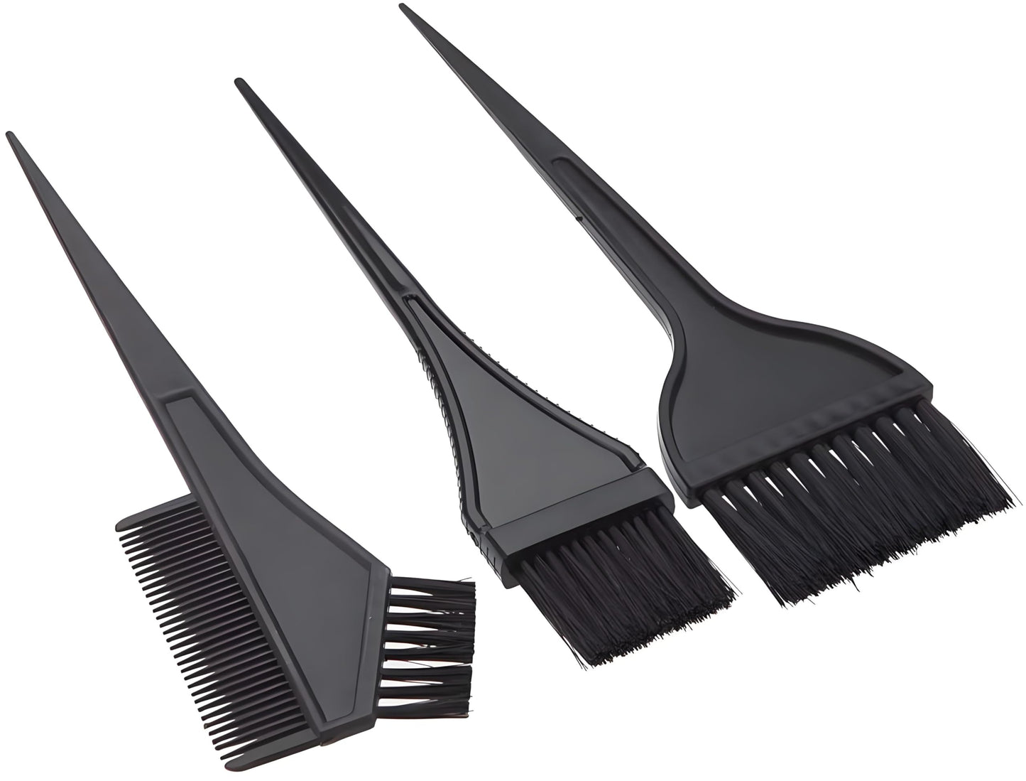 KEAIDUO hair coloring kit showcasing black mixing bowl and dual sided application comb