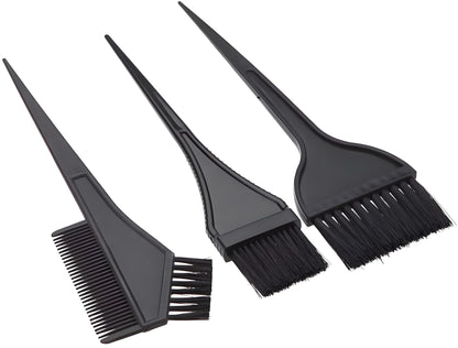 KEAIDUO hair coloring kit showcasing black mixing bowl and dual sided application comb
