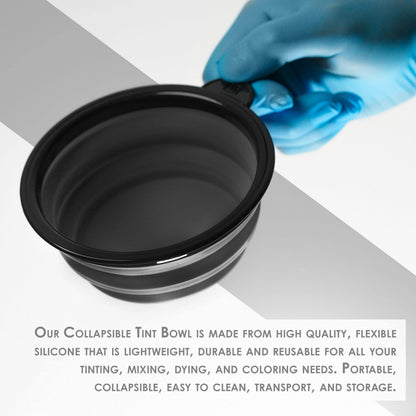 Stain resistant hair dye bowl by Level 3 being cleaned
