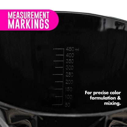 Colortrak black diamond tint bowl highlighting the rubberized non slip base design