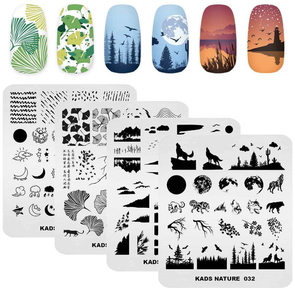 Professional diy nail art tools Kads stamping plates