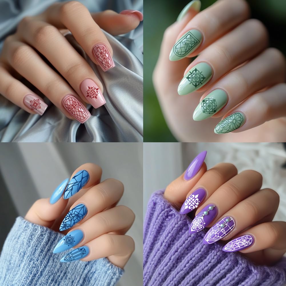 Professional DIY manicure tools for nail art printing