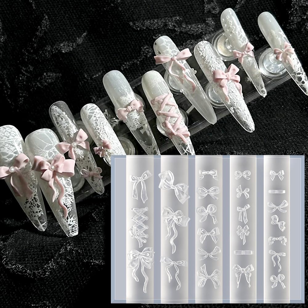 Authentic USA imported nail art tools featuring durable clear silicone construction