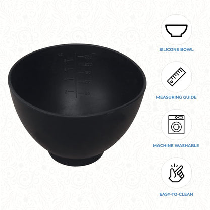 ForPro salon facial mixing bowl being washed to display dishwasher safe cleanup