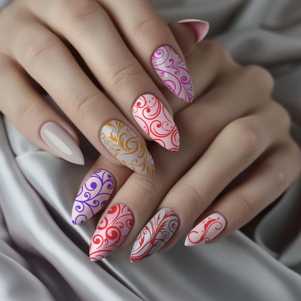 Manicure tools featuring PH PandaHall stamping plates