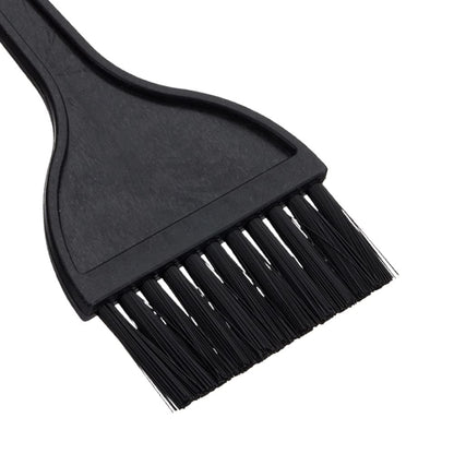 Break resistant plastic hair coloring tools set for professional salon use