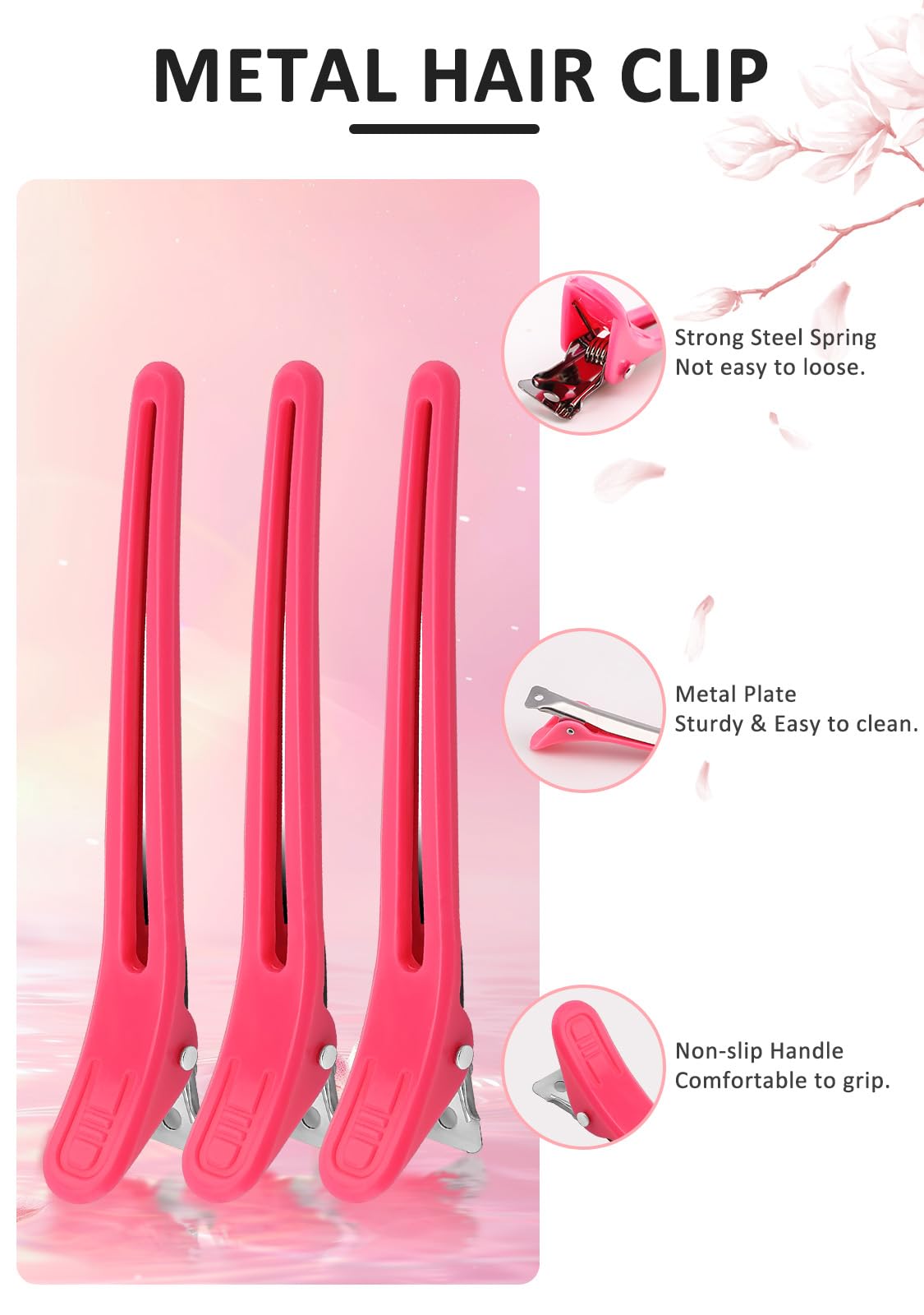 Top view of the 19 piece professional hair tinting set with all reusable silicone and nylon tools arranged neatly.