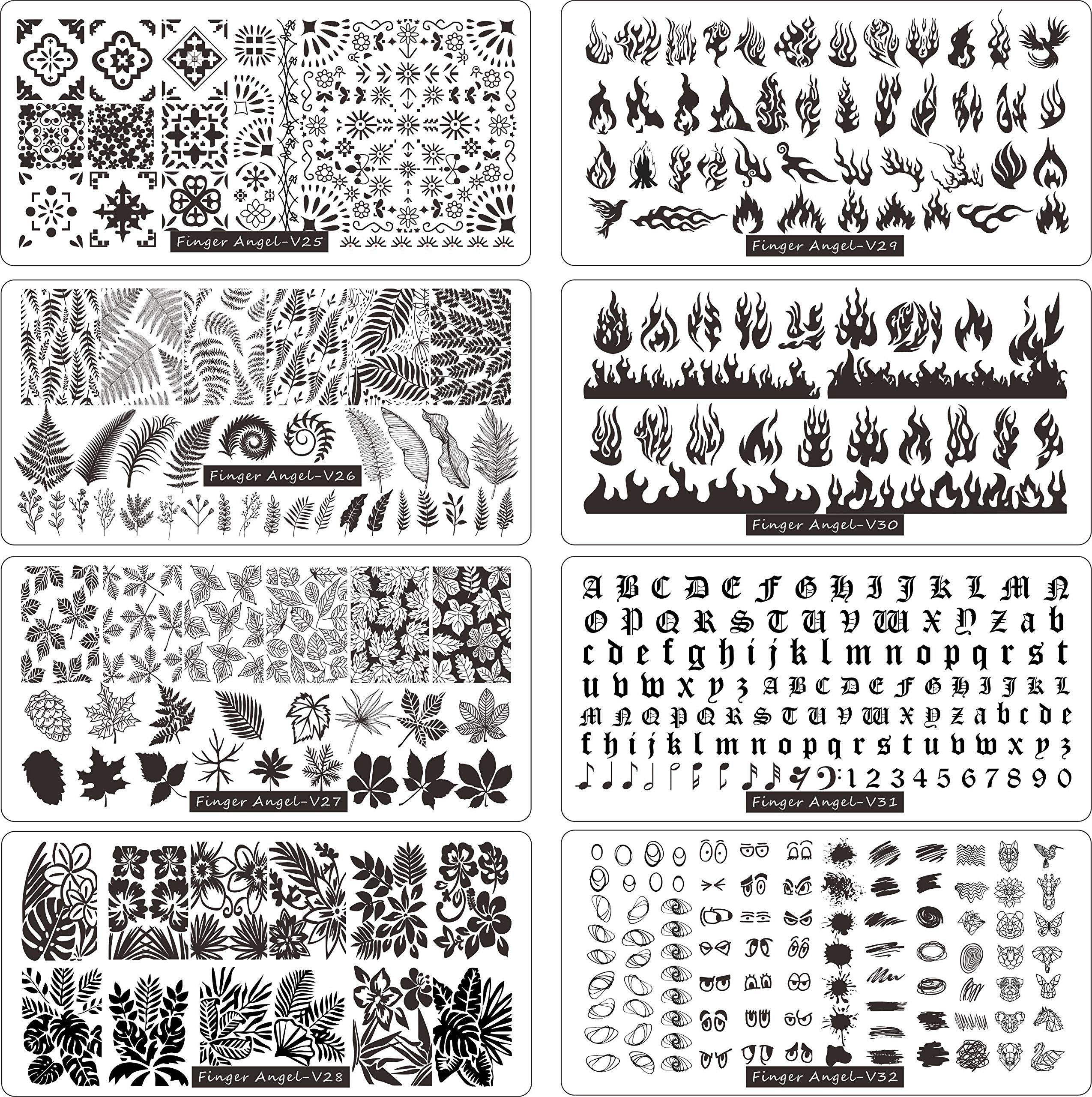FingerAngel nail stamping plate storage case