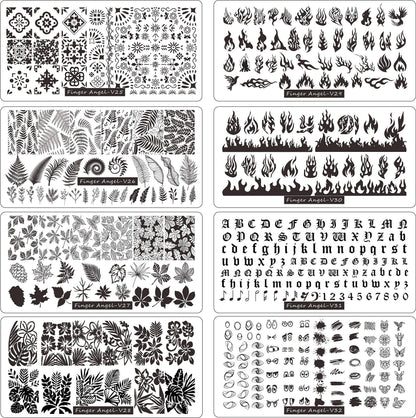 FingerAngel nail stamping plate storage case