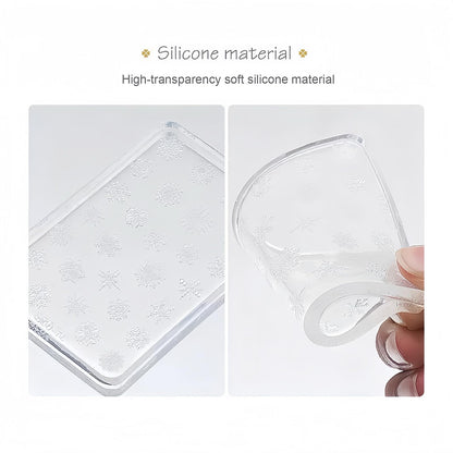 Demonstration of removing a cured 3D ribbon charm from the flexible silicone tool