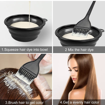 Heavy duty black hairdressing clips for sectioning hair during color application
