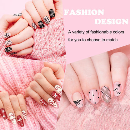 Intricate bow and lace patterned engraving detail on the premium nail stamping template.
