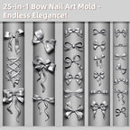 Zenoco 3D ribbon pattern manicure template alongside epoxy resin craft supplies on a workspace.