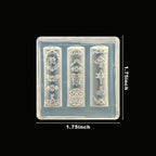 Packaging of the authentic imported BHCCXZ classical silicone template for professional manicures